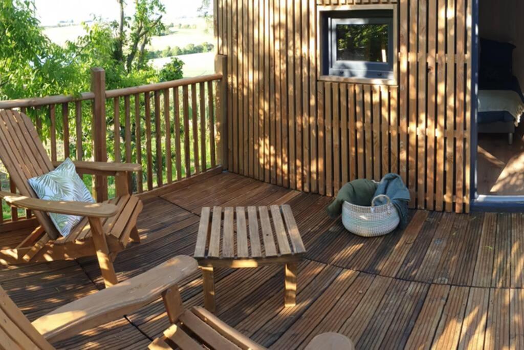 AuradeChalet De Charme Avec Piscine别墅 外观 照片